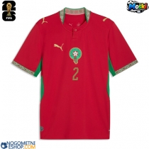 Moški Nogometni dresi Maroko Achraf Hakimi #2 Domači SP 2026 Kratek Rokav